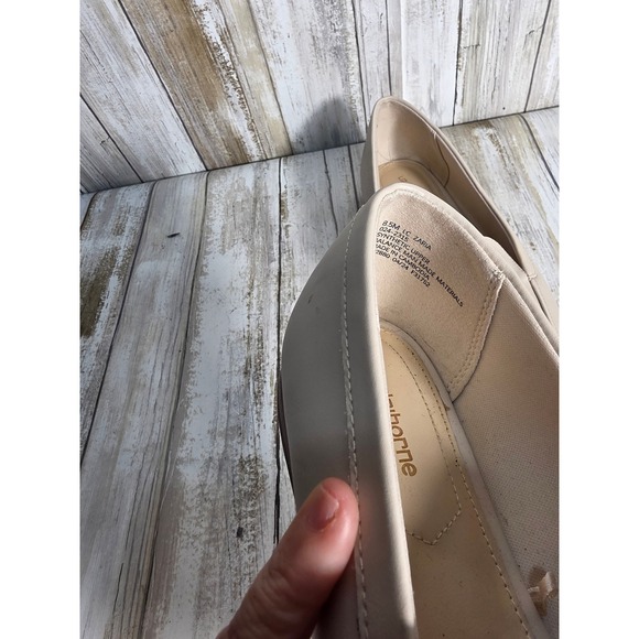 Liz Claiborne Women's Beige Loafers Memory Foam Flats Shoes Size 8.5 - Picture 6 of 8